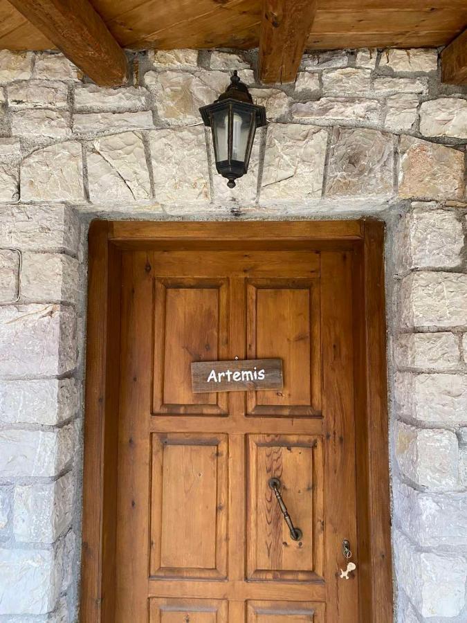 Appartamento Mezonetes Helmos Ano Lousoi Esterno foto
